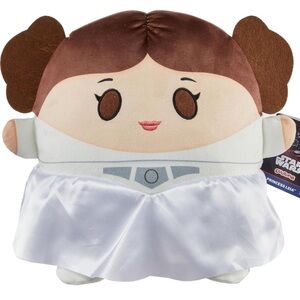 NWT Mattel Star Wars Princess Leia, Soft Rounded Pillow Collectible, 10-inch